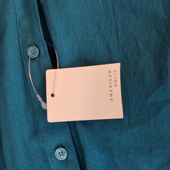 Blue tunic Top - Picture 7 of 8